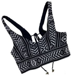 Staring At Stars Crop Halter BOHO Hippie Top XS Bell Bangles Urban Outfitters